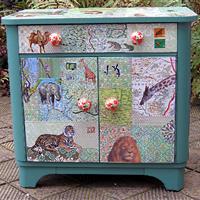 Kinderkommode "Tiere aus aller Welt"