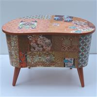 Florale Muster und Art Deco