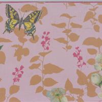 Puppenschrank "Schmetterlingsgarten"