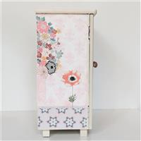 Puppenschrank "Kimonostoffe"  