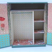 Puppenschrank "Vogelgezwitscher"   