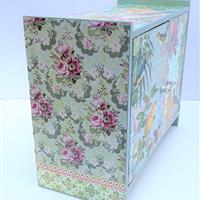 Minikommode "Papageiengarten"