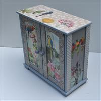 Puppenschrank "Papageien" 